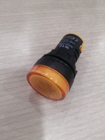 Đèn báo led CNC Ø22 màu vàng 220VAC ( AD22-22DS )