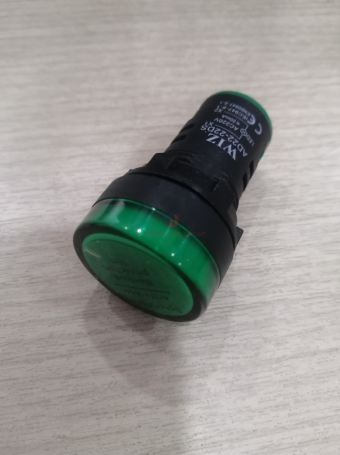 Đèn báo led CNC Ø22 màu xanh lá 220VAC ( AD22-22DS )