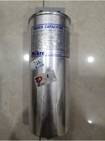 Tụ bù khô MIKRO 3P 5KVAr 440V ( MKC-445050KT )