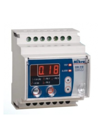Relay bảo vệ dòng rò Mikro DIN310-230A 