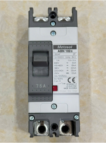MCCB LS 2P 75A 35kA ( ABN102c )