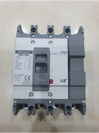 MCCB LS 4P 75A 22kA ( ABN104c )