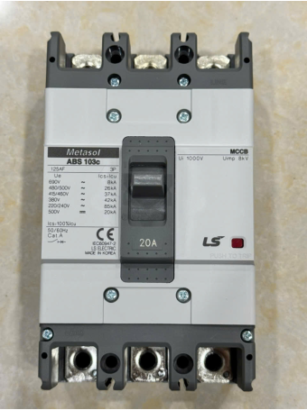 MCCB LS 3P 20A 42kA ( ABS103c )