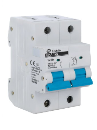 MCB SHIHLIN 2P 125A 10kA ( BHA125 )