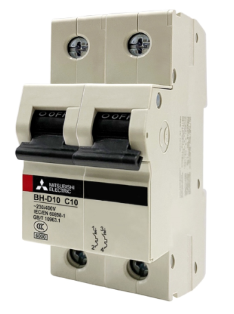 MCB MITSUBISHI 2P 16A 10kA ( BH-D10 )