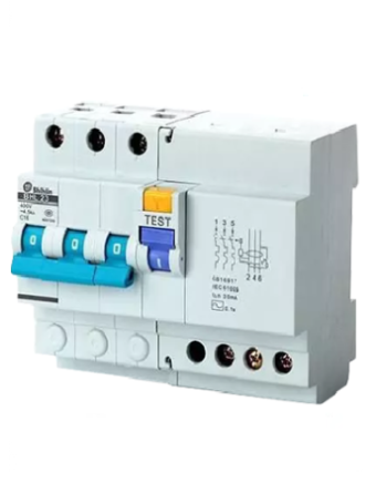 RCBO SHIHLIN 3P 40A 6kA 30mA ( BHL )