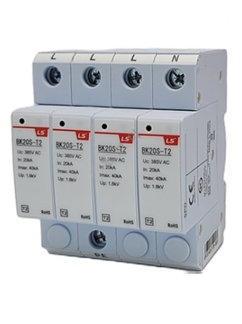 Chống sét lan truyền 4P 385V 40kA class II ( BK20S-T2 )