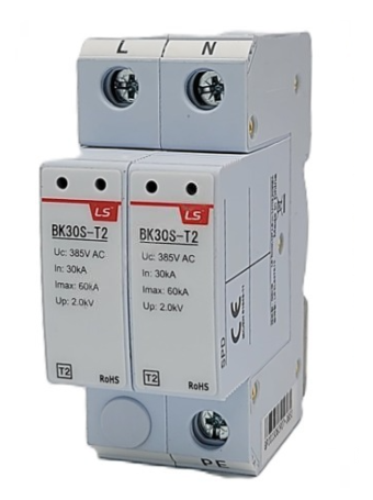 Chống sét lan truyền 2P 385V 60kA class II ( BK30S-T2 )