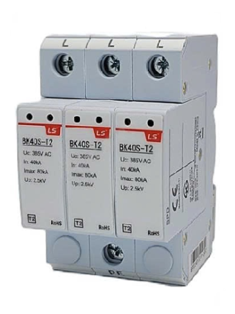 Chống sét lan truyền 3P 385V 80kA class II ( BK40S-T2 )