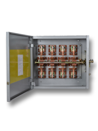 Cầu dao hộp VINAKIP 3 pha 4 cực 500A 660V - Đảo Chiều ( CDH3P4C2N 500A )