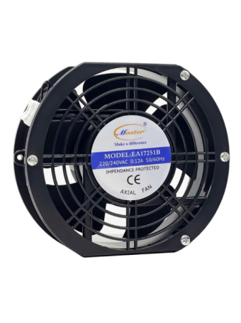 Quạt gió tủ điện Master EA17251B size 172x150x51mm