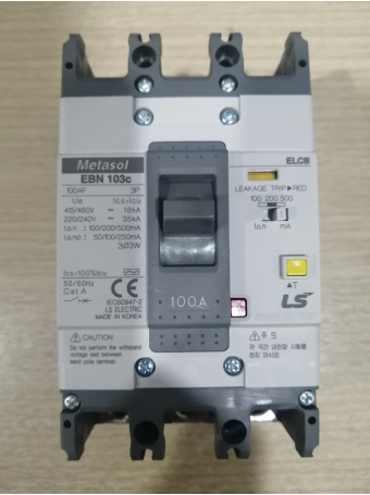 ELCB LS 3P 100A 18kA 30mA hoặc 1.2.500mA ( EBN103c )