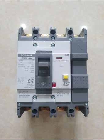 ELCB LS 4P 40A 18kA 30mA hoặc 1.2.500mA ( EBN104c )