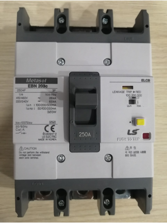 ELCB LS 3P 250A 26kA 30mA hoặc 1.2.500mA ( EBN203c )
