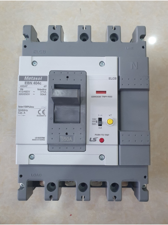 ELCB LS 4P 350A 37kA 30mA hoặc 1.2.500mA ( EBN404c )