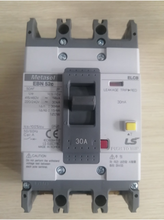 ELCB LS 2P 30A 30kA 30mA hoặc 1.2.500mA ( EBN52c )