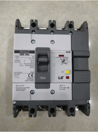 ELCB LS 4P 50A 37kA 30mA hoặc 1.2.500mA ( EBS104c )
