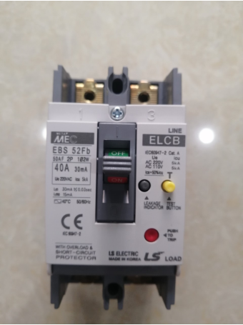 ELCB LS 2P 40A 5kA 30mA ( EBS52Fb )