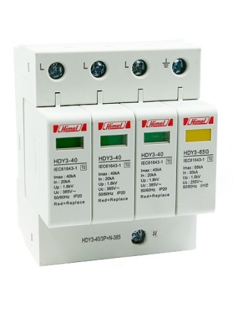 Chống sét lan truyền HIMEL 3P+N 385V 40kA ( HDY3N406 )