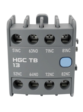 Tiếp điểm phụ cài trên HGCTB loại 4 tiếp điểm dùng cho Contactor Hyundai HGC 9~100