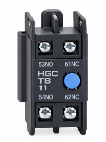 Tiếp điểm phụ cài trên HGCTB loại 2 tiếp điểm dùng cho Contactor Hyundai HGC 9~100