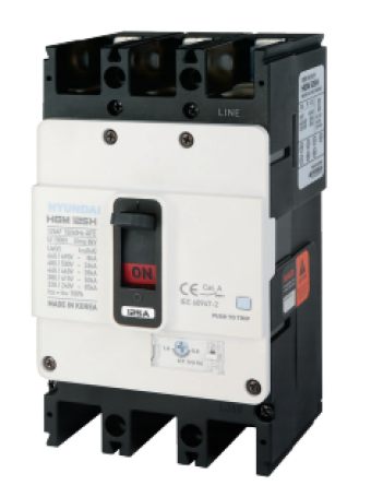 MCCB HYUNDAI 3P 40A 38kA ( HGM125H-F )