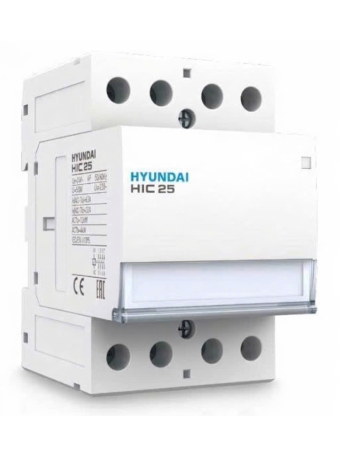 Contactor dạng Module Hyundai HIC25 4P 25A 4NO AC230V