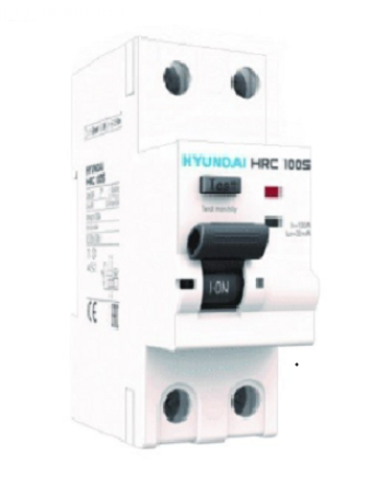 RCCB HYUNDAI 2P 80A 30mA 6kA ( HRC100S )