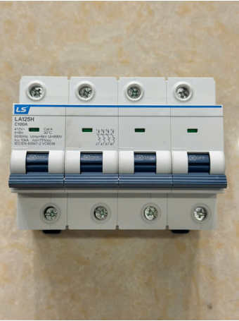 MCB LS 4P 100A 10kA ( LA125H )