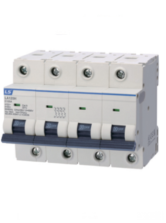 MCB LS 4P 125A 10kA ( LA125H )