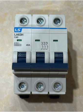 MCB LS 3P 40A 10kA ( LA63H )