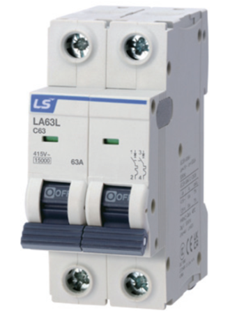 MCB LS LA63L 2P 32A 25kA