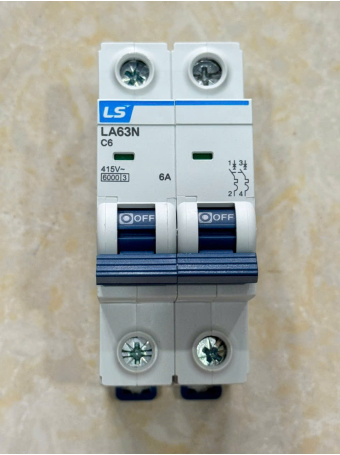 MCB LS 2P 6A 6kA ( LA63N )