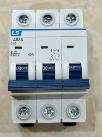 MCB LS 3P 40A 6kA ( LA63N )