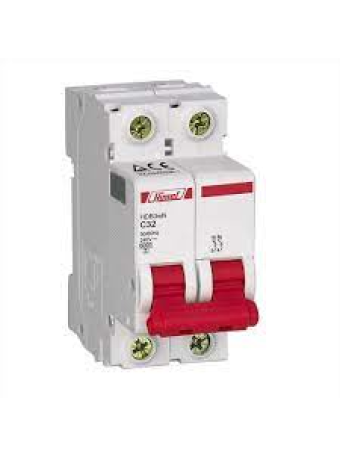 MCB HIMEL 2P 32A 6kA ( HDB3WN2C32 )