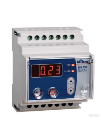 Relay bảo vệ dòng rò Mikro DIN330-230A 