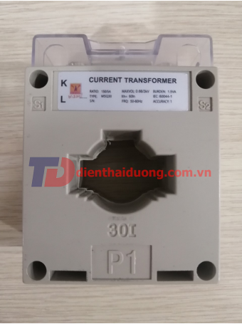 Biến dòng đo lường CNC loại vuông MSQ 150/5A CL1 1,5VA ( MSQ-30 )