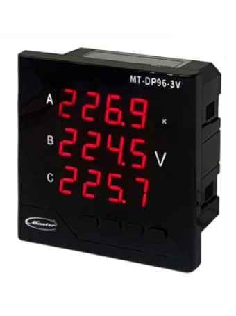 Đồng hồ đo điện áp 3 Pha Master MT-DP96-3V