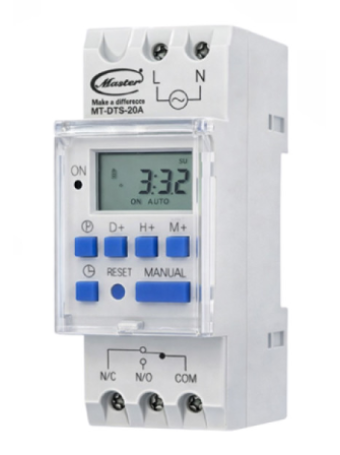 Timer thời gian tuần loại số Master MT-DTS-20A