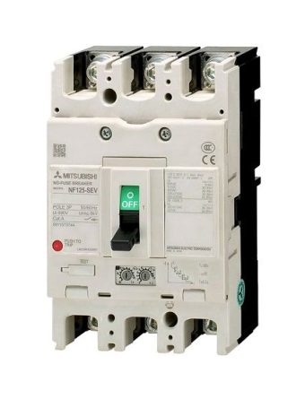 MCCB MITSUBISHI 3P 160A 36kA chỉnh dòng: 0.5-1.0xIn ( NF250-SEV )