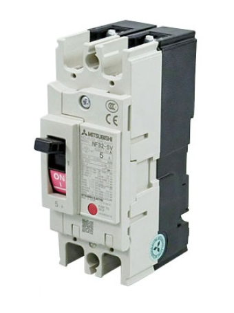 MCCB MITSUBISHI 2P 10A 7.5kA ( NF32-SV )