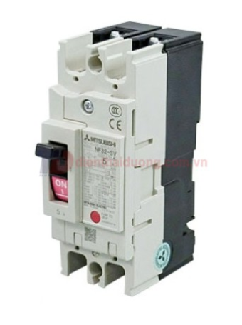 MCCB MITSUBISHI 2P 20A 7.5kA ( NF32-SV )