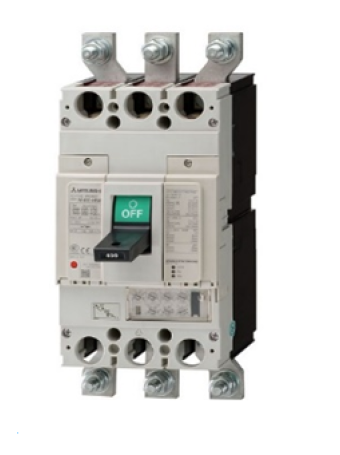 MCCB MITSUBISHI 3P 350A 125kA chỉnh dòng 0.5-1.0xIn ( NF400-REW )