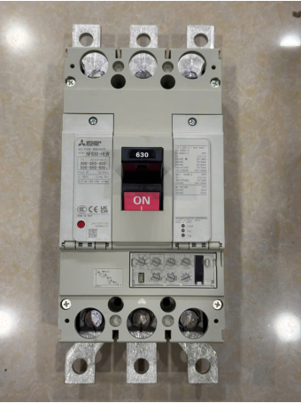 MCCB MITSUBISHI 3P 630A 70kA chỉnh dòng 0.5-1.0xIn ( NF630-HEW )