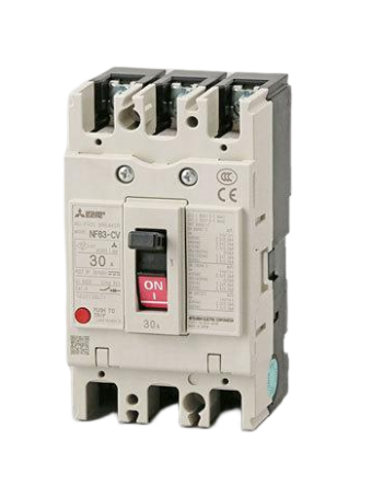 MCCB MITSUBISHI 3P 30A 10kA ( NF63-HV )