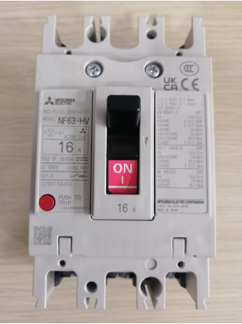 MCCB MITSUBISHI 3P 16A 10kA ( NF63-HV )