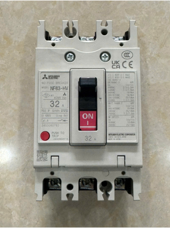 MCCB MITSUBISHI 3P 32A 10kA ( NF63-HV )