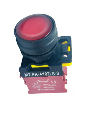 Nút nhấn OFF có đèn MASTER màu đỏ loại tự nhả ( MT-PR-A102L-S )