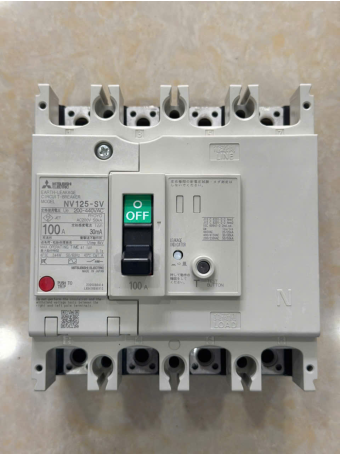 ELCB MITSUBISHI 4P 100A 30kA 30mA hoặc 1.2.500mA ( NV125-SV )