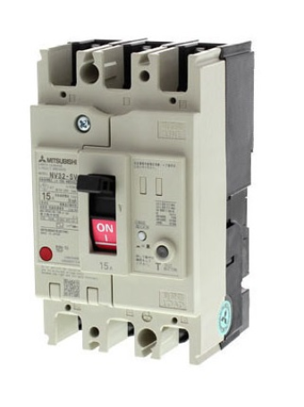 ELCB MITSUBISHI 3P 15A 5kA 30mA hoặc 1.2.500mA ( NV32-SV )